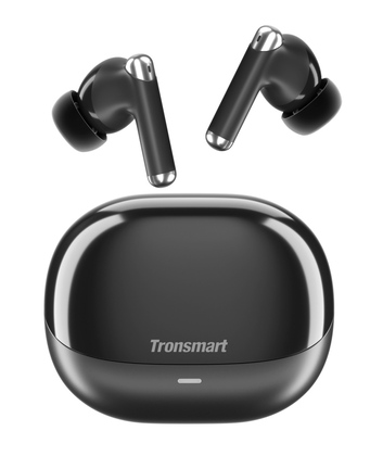 TRONSMART earphones με θήκη φόρτισης Sounfii R4, TWS, ENC, 12mm, μαύρο