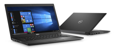 DELL Laptop Latitude 7480, Refurbished Grade A, i7-7600U, 16/256GB M.2, Cam, 14", Intel UHD Graphics 620, FreeDOS