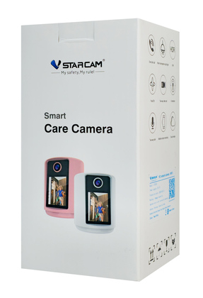 VSTARCAM smart κάμερα CV331S με οθόνη, 3MP, WiFi, 2000mAh, SD