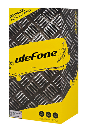 ULEFONE smartphone Armor Mini 20 Pro, 4.7", 8/256GB, 5G, 6200mAh, IP68/IP69K, μαύρο