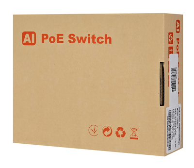 LONGSE PoE switch HT82GA με 8x LAN & 2x WAN θύρες, 10/100/1000Mbps