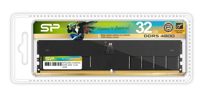 SILICON POWER μνήμη DDR5 UDIMM SP032GBLVU480F02, 32GB, 4800MHz, CL40