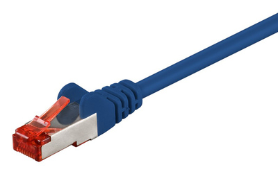 GOOBAY καλώδιο δικτύου 95565, CAT 6 S/FTP, CCA, 250MHz, 1.5m, μπλε