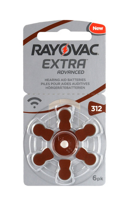 RAYOVAC μπαταρίες ακουστικών βαρηκοΐας 312MF, mercury free, 1.4V, 6τμχ