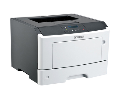 LEXMARK used Printer MS410DN, Laser, monochrome, με toner & drum
