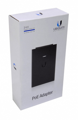 UBIQUITI Gigabit PoE Adapter POE-24-12W-G, 24V, 0.5A 12W, με power cable